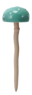 STONEWARE MUSHROOM PLANT STAKE - ASSORTED