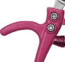 CARBON STEEL GARDEN PRUNING SHEARS WITH ENAMELED HANDLE - ASSORTED