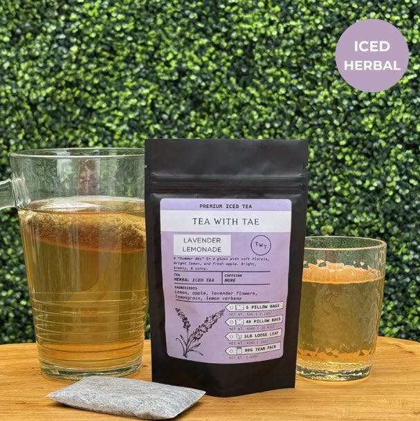 TEA WITH TAE ICED TEA POUCH (5 PILLOW BAGS) - ASSORTED