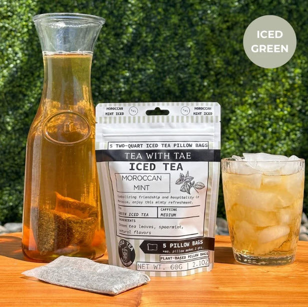 TEA WITH TAE ICED TEA POUCH (5 PILLOW BAGS) - ASSORTED