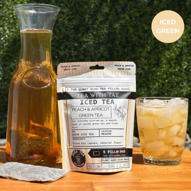 TEA WITH TAE ICED TEA POUCH (5 PILLOW BAGS) - ASSORTED