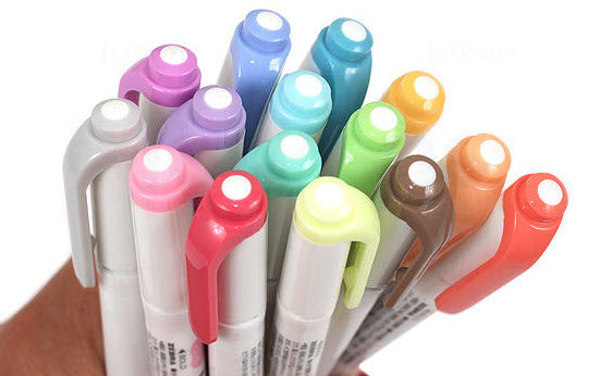 ZEBRA MILDLINER DOUBLE-SIDED HIGHLIGHTER - FINE/BOLD - ASSORTED