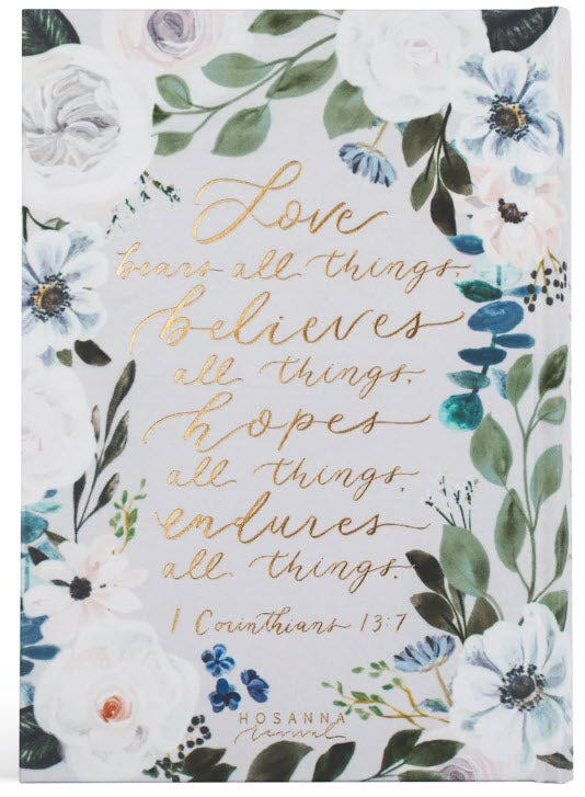 ESV LARGE PRINT JOURNALING BIBLE: VICTORIA THEME BY HOSANNA REVIVAL