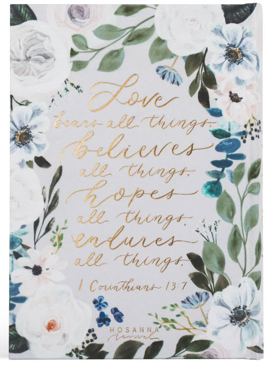 ESV LARGE PRINT JOURNALING BIBLE: VICTORIA THEME BY HOSANNA REVIVAL