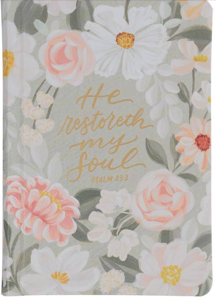 KJV GRAY FLORAL MINI BIBLE
