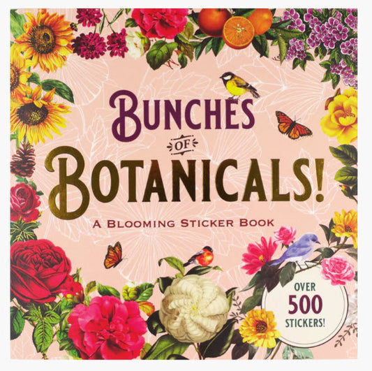 BUNCHES OF BOTANICALS! STICKER BOOK