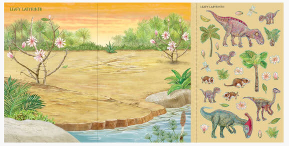 STICKER SCENES - DINOSAURS