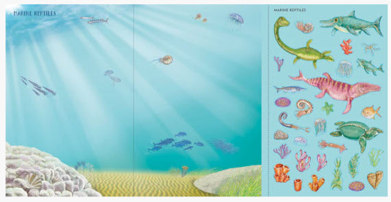 STICKER SCENES - DINOSAURS