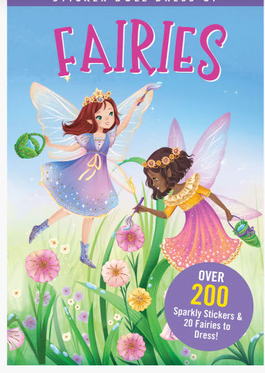 FAIRIES STICKER DOLL DRESS-UP BOOK