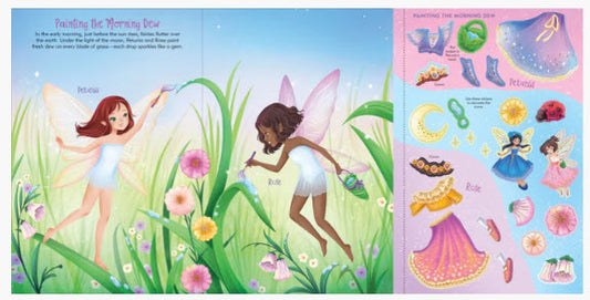 FAIRIES STICKER DOLL DRESS-UP BOOK