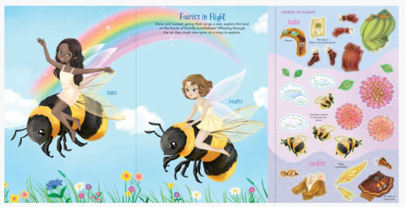 FAIRIES STICKER DOLL DRESS-UP BOOK