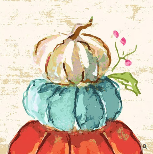 PUMPKIN HARVEST LUNCHEON NAPKIN