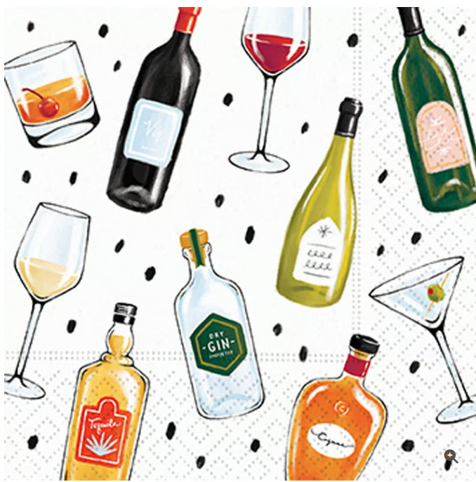 PERFECT PAIRINGS BEVERAGE NAPKIN