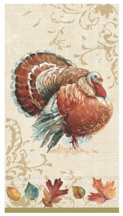 RUSTIC TURKEY GUEST TOWEL