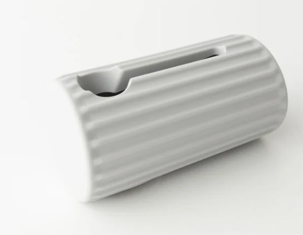 CALLA & FRIENDS RIPPLE RINSE CUP / SPOUT SNUGGLER- WHISPER GRAY