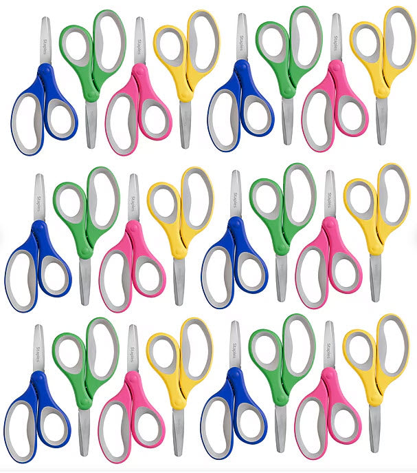 KID'S 5" BLUNT SCISSORS - ASSORTED