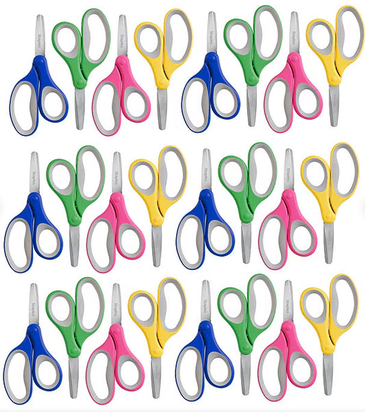 KID'S 5" BLUNT SCISSORS - ASSORTED