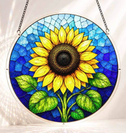 ACRYLIC JIGSAW PUZZLE SUNCATCHER - ASSORTED