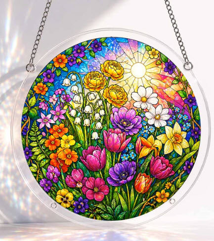 ACRYLIC JIGSAW PUZZLE SUNCATCHER - ASSORTED