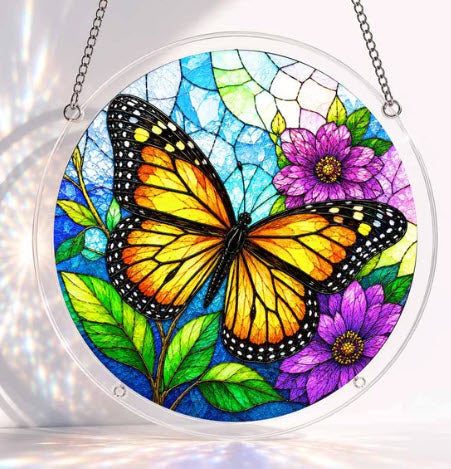 ACRYLIC JIGSAW PUZZLE SUNCATCHER - ASSORTED