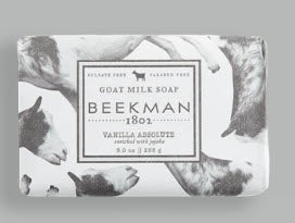 BEEKMAN 1802 GOAT MILK SOAP - 3.5 oz. BAR and  LOTION GIFT SETS
