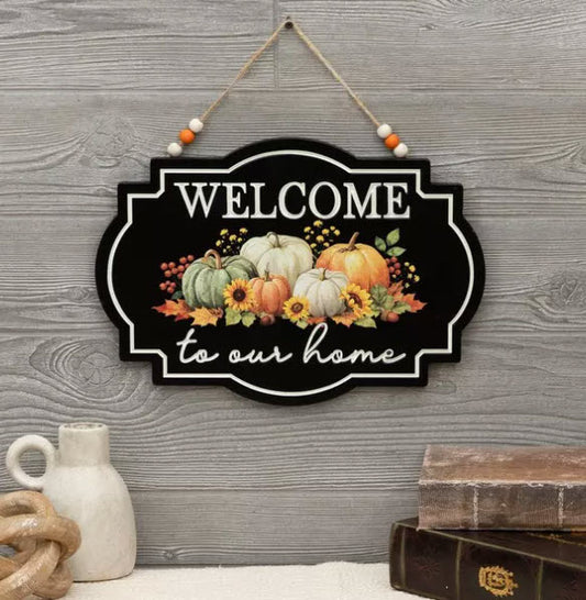 FALL WELCOME WALL DECOR
