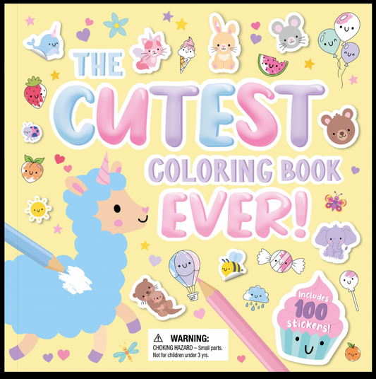 THE CUTEST COLORING BOOK EVER!