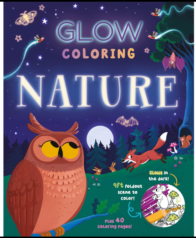 GLOW COLORING NATURE