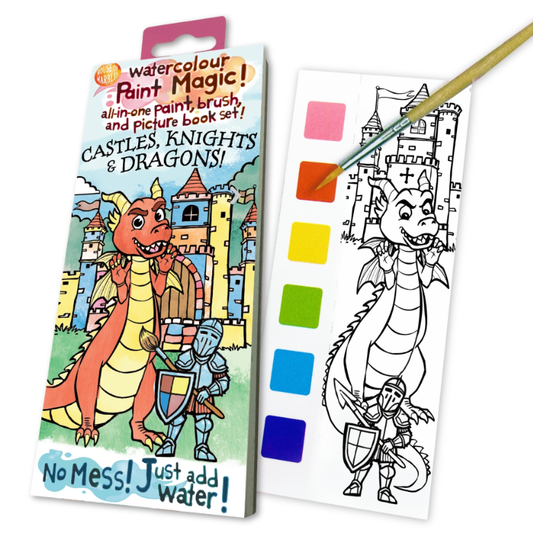 PAINT MAGIC - CASTLES, KNIGHTS & DRAGONS