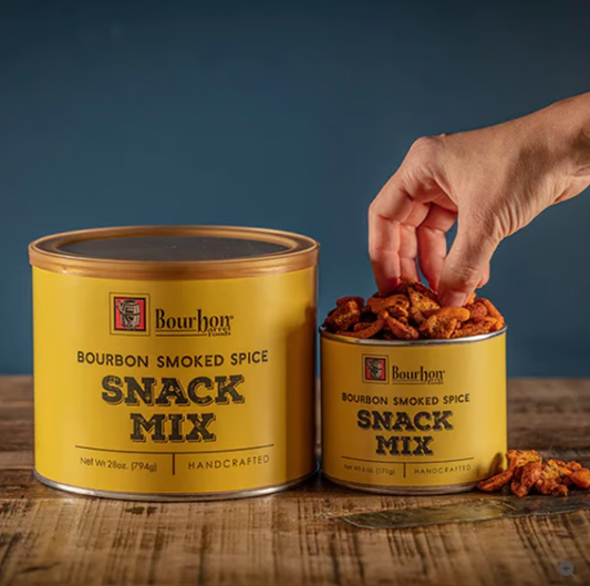 BOURBON BARREL SMOKED SPICE SNACK MIX - ASSORTED