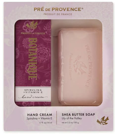 BOTANIQUE GIFT SET BY PRE DE PROVENCE - SPIRULINA & VITAMIN E