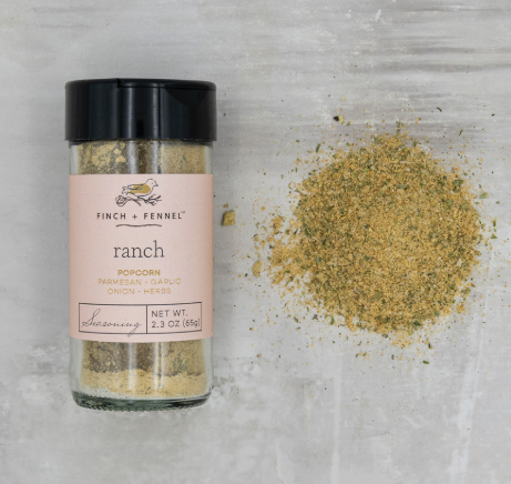 FINCH + FENNEL RANCH POPCORN SEASONING - 2.5oz
