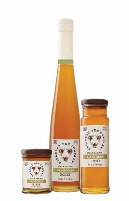 SAVANNAH BEE COMPANY - BLACK SAGE RAW HONEY 20oz. (Copy)