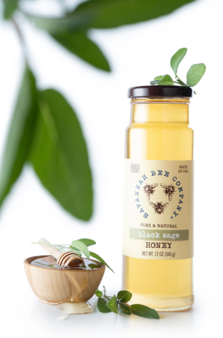 SAVANNAH BEE COMPANY - BLACK SAGE RAW HONEY 20oz. (Copy)