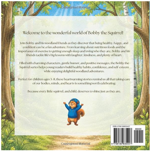 BOBBY THE SQUIRREL LOVES TO EAT BY ROBERT REAMS AND S.C. WATSON - PAPERBACK Book 1 of 4