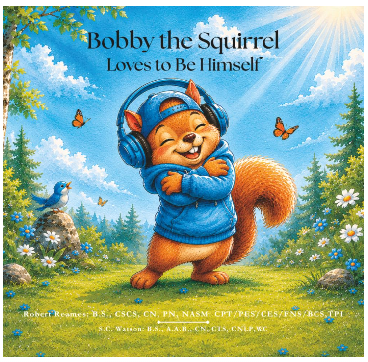 BOBBY THE SQUIRREL LOVES TO BE HIMSELF BY ROBERT REAMS AND S.C. WATSON - PAPERBACK Book 4 of 4