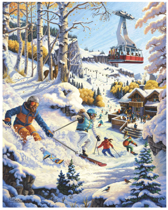 BOARDWALK PUZZLE COMPANY - 500 PIECE ASSORTED PUZZLES