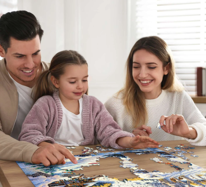 BOARDWALK PUZZLE COMPANY - 500 PIECE ASSORTED PUZZLES