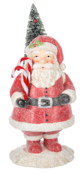 MIDWEST SANTA WITH TREE