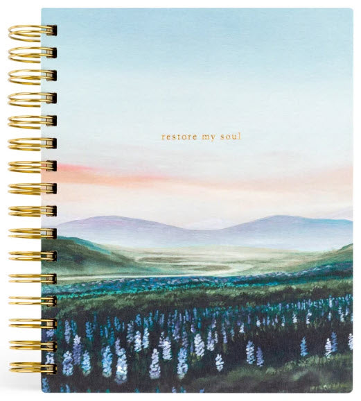 12-MONTH UNDATED PLANNER - ICELAND SPIRAL DESIGN