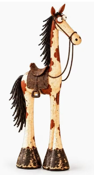 WACKY WESTERN COWBOY AND HORSE FIGURINES