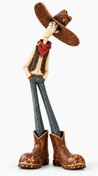 WACKY WESTERN COWBOY AND HORSE FIGURINES