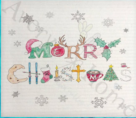 AVERY'S HOME HOLIDAY SWEDISH DISHCLOTH - ASSORTED