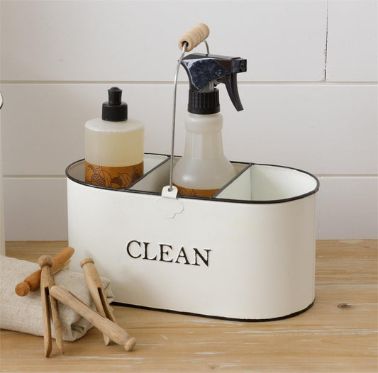 TIN CLEANING CADDY 5"H x 10.5"W x 5.5"D