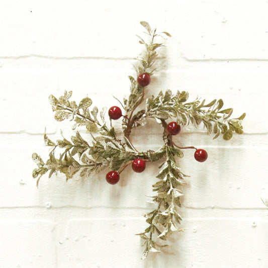 RED BERRY MINI CANDLE RING