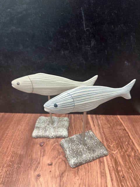 DECORATIVE PORCELAIN FISH - ADRIANS SW026