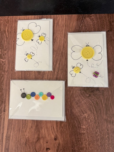 SHAKERAG FLOWERS GREETING CARDS - ASSORTED