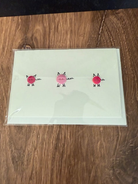 SHAKERAG FLOWERS GREETING CARDS - ASSORTED