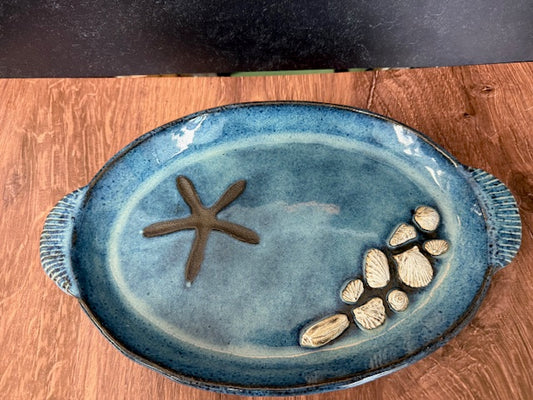BEAR WALLOW POTTERY BY JANNA COX - SEA SHELL COLLECTION - ASSORTED