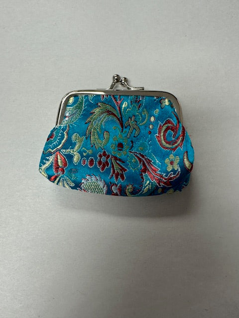 SILK COIN PURSE